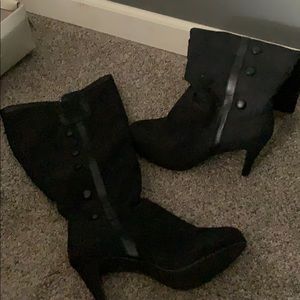 Black boots